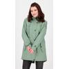 Regenmantel DEPROC ACTIVE "Friesennerz ankergluttraum WMN", Damen, Gr. 36/38 (M), grau, Obermaterial: 100% Polyurethan; Futter: 100% Polyester, casual, Langarm mit Druckknopf, Mäntel, auch in Großen Größen erhältlich