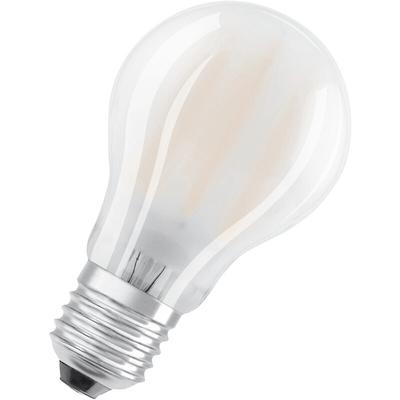 OSRAM Filament LED Lampe mit E27 Sockel, Kaltweiss (4000K), klassiche Birnenform, 10W, Ersatz für