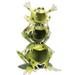 Sunset Vista Designs 042240 - Froggy Solar Light Sculpture (MF011) Home Decor Animal Figurines