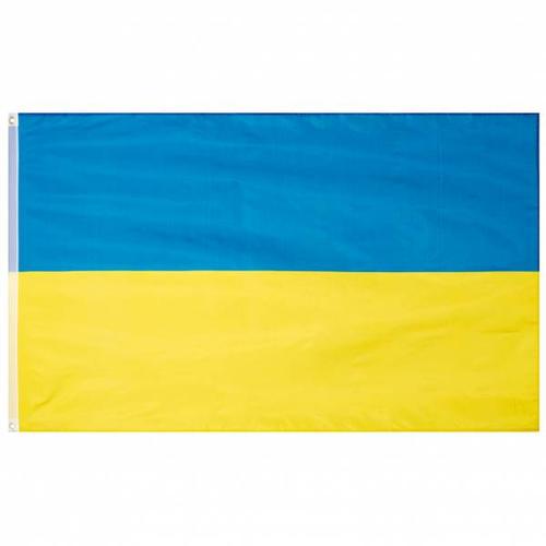 "Ukraine Flagge MUWO ""Nations Together"" 90 x 150 cm"