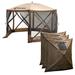 Clam Quick Set Escape Portable Camping Outdoor Canopy Screen with 3 Wind Panels