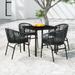 vidaXL Patio Dining Set Outdoor Dining Set Table and Chair Set for Garden