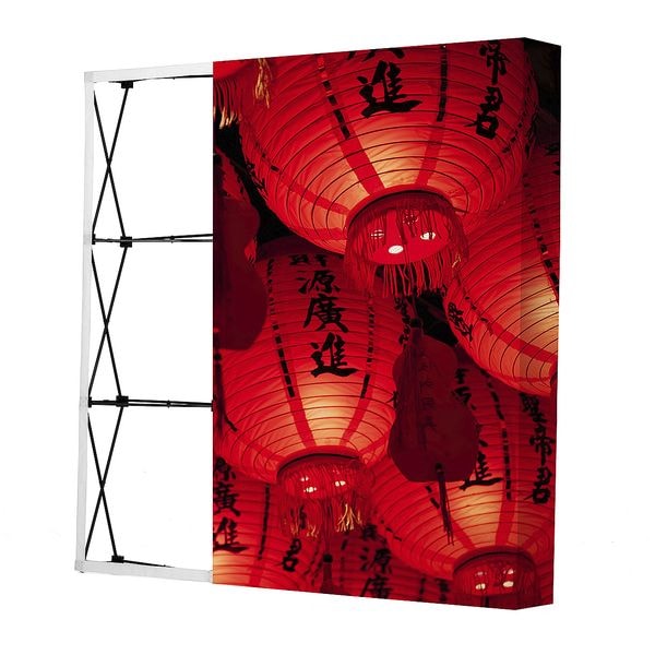 Showdown Displays Pop-Up Wand »Textil Straight 3 x 3 mit Trolley« - ohne Bezug Image