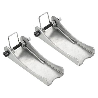 2pcs 3.7'' Replacement Hooks Latch, Metal Receiver Hitch for Trailer, Silver