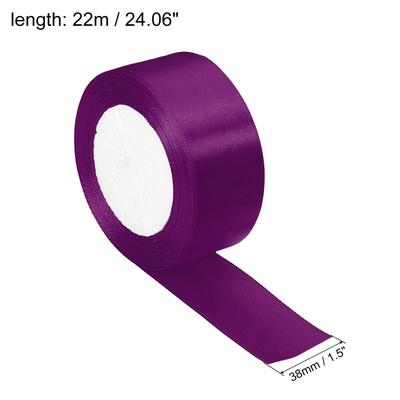 Satin Ribbon Double Face Crafts Roll for Party DIY Wrapping Decoration