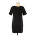 Old Navy Casual Dress - Mini: Black Print Dresses - Women's Size Medium