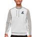 Men's Antigua White Miami Marlins Team Quarter-Zip Pullover Top