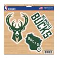 "Milwaukee Bucks 11x11 Magnet - unisexe Taille: No Size"