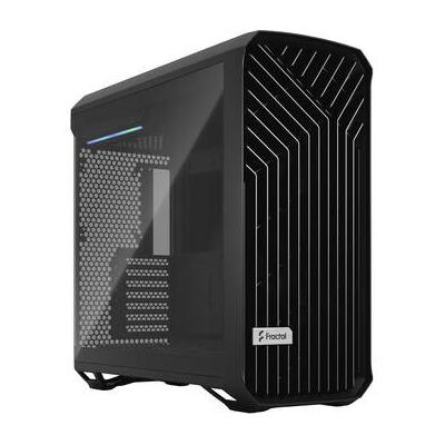 Fractal Design Torrent Mid-Tower Case with Light Tinted Tempered Glass Side Panel (Black) FD-C-TOR1A-01