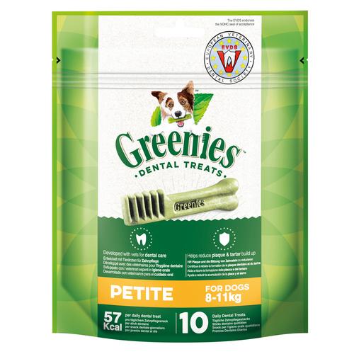 3x 170g Greenies Zahnpflege-Kausnacks Petite Hundesnacks