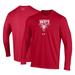 Men's Under Armour Red Worcester Polytechnic Institute Engineers Performance Long Sleeve T-Shirt