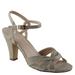 Paradox London Kitty - Womens 9 Metallic Sandal Medium