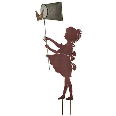 Sunset Vista Designs 402728 - Girl Silhouette Sunset Vista Designs Stake