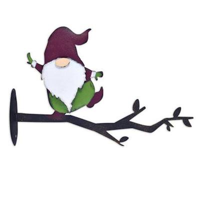 Sunset Vista Designs 416701 - Red Gnome Fence Post (94012) Fence Post Wall Decor