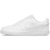 Sneaker NIKE SPORTSWEAR "COURT VISION LOW NEXT NATURE", Gr. 46, weiß (weiß, weiß, weiß), Synthetik, sportlich, Schuhe, inspiriert vom Design des Nike Air Force