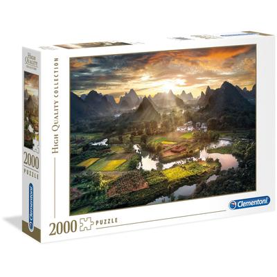 Puzzle CLEMENTONI "High Quality Collection, Tal in China", bunt, Puzzles, KinderB:98cm H:67cm, Pappe, Motiv, Made in Europe, B:98cm H:67cm Image