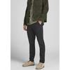 Chinohose JACK & JONES "MARCO DAVE", Herren, Gr. 32, Länge 32, schwarz, Obermaterial: 98% Baumwolle, 2% Elasthan, modisch, schmal, Hosen
