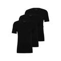 BOSS Hugo Herren T-Shirt Vn 3p Co T-Shirt, New-Black, M