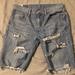 Levi's Shorts | Levi's 511 Distressed High Rise Cut Off Jean Shorts Size 32x34 Levi's | Color: Blue | Size: 32