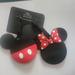 Disney Other | Disney Mickey And Minnie Mouse Rubber Luggage Tags, Set Of 2.New. | Color: Black/Red | Size: Os