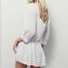 Free People Dresses | Free People White Gauze Jeanine Tunic Dress Size S | Color: White | Size: S