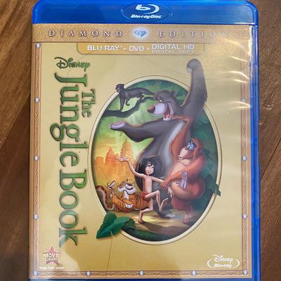 Disney Media | Jungle Book On Dvd & Blu-Ray 2 Dvds For 16 | Color: Blue | Size: Os