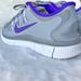 Nike Shoes | Gray And Purple Nike Free Running Shoes Size 10 | Color: Gray/Purple | Size: 10