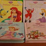 Disney Other | Disney Mini Books Sleeping Beauty, Snow White, Ariel And Flounder, Cinderella | Color: Blue/Yellow | Size: Osbb