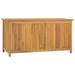 vidaXL Outdoor Storage Deck Box Chest for Patio Cushions Tools Solid Teak Wood