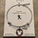 Disney Jewelry | Disney Mickey Mouse Adjustable Rainbow Crystal Bracelet | Color: Silver | Size: Fits Up To An 8.25” Wrist Comfortably