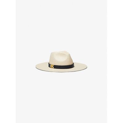 Michael Kors Karli Straw Hat Black S-M