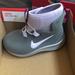 Nike Shoes | Nike Binzie Boots Size 7. Smoke Grey/Violet Frost | Color: Gray/Purple | Size: 7c
