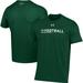 Men's Under Armour Green Colorado State Rams 2022 Sideline Football Performance Cotton T-Shirt
