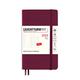 LEUCHTTURM1917 365923 Wochenkalender & Notizbuch Softcover Pocket (A6) 2023, 12 Monate, Port Red, Englisch