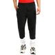 adidas Men's SST Fleece TP Pants, Black/White, L