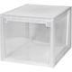 KREHER Aufbewahrungsbox Aufbewahrungsboxen Gr. B/H/T: 39,6 cm x 33,9 cm x 52 cm, farblos (transparent) Ordnungsboxen