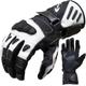 Motorradhandschuhe PROANTI Handschuhe Gr. XXL, schwarz-weiß (weiß, schwarz) Motorradhandschuhe