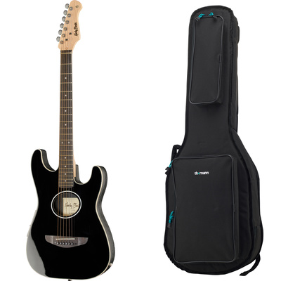 Harley Benton ST-Acoustic Black Bundle