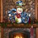 The Holiday Aisle® Frosty on Hanging Figurine Wooden Door Hanger Wood in Brown | 24 H x 18 W x 0.25 D in | Wayfair B58268AF8C5F4D9690E9B5622465DE90