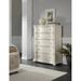 Hooker Furniture Traditions Five-Drawer Standard Chest Wood in White/Black | 58.25 H x 44 W x 19 D in | Wayfair 5961-90010-02