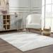 Gray/White 123.6 x 94 x 0.59 in Area Rug - Hauteloom Gala Southwestern Shaggy Plush Grey/Beige/Cream Area Rug | 123.6 H x 94 W x 0.59 D in | Wayfair