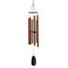 Woodstock Chimes Home or Garden Wind Chime Wood/Metal in Brown | 68 H x 11.6 W x 11.6 D in | Wayfair WWSZ