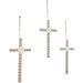 Dakota Fields 3 Piece Traditional Wood Biblical/Crosses Wall Décor Set in Brown | 19.2 H x 7.15 W x 1 D in | Wayfair