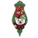 The Holiday Aisle® Polar Bear Finial Ornament Glass in Green/Red/White | 5 H x 2.25 W x 2.25 D in | Wayfair 2BBA64ADA2224F8A8FE998E18299F348