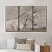 Ebern Designs Portrait Of A Galloping White Horse III - Traditional Framed Canvas Wall Art Set Of 3 Canvas, in Gray | 32 H x 48 W x 1 D in | Wayfair