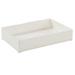 Ebern Designs 2.48"H x 11.81" W x 7.87" D Multi-Purpose Drawer Organizer Plastic in White | 2.48 H x 11.81 W x 7.87 D in | Wayfair