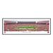 Alabama Football Panoramic Print Paper in Green/Red/White Blakeway Worldwide Panoramas, Inc | 13.75 H x 40.25 W x 0.38 D in | Wayfair UAL7F