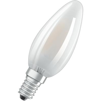 Filament led Lampe mit E14 Sockel, Warmweiss (2700K), Kerzenform, 2.5W, Ersatz für 25W-Glühbirne,