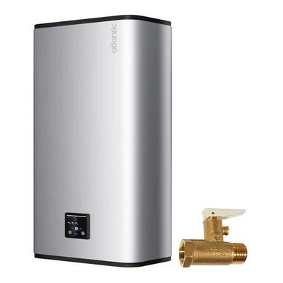 Atlantic - Vertigo Steatite 80 elektrischer Warmwasserspeicher 65 Liter wlan Farbe Silber 841279 Image