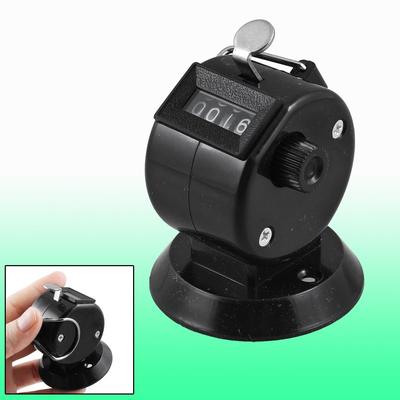 Golf Pitch Count 4 Digit Number Clicker Portable Tally Counter Black